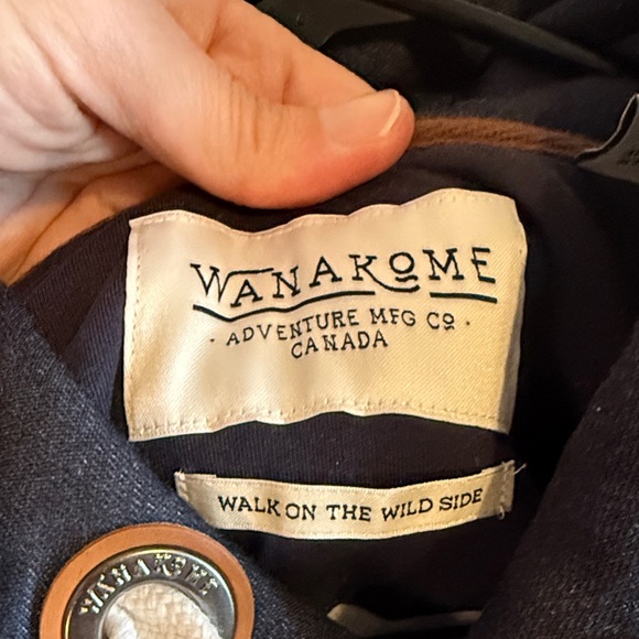 Wanakome Black, White, and Green Hoodie - Picture 2 of 11